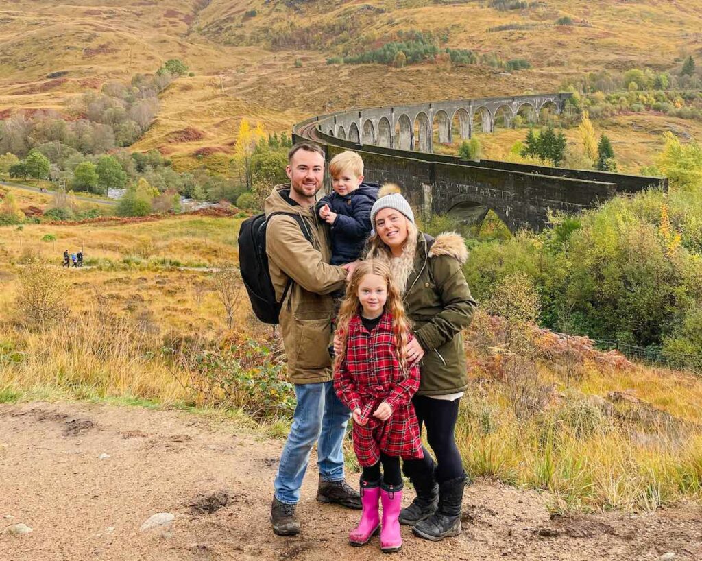 Scottish Highlands With Kids - Glenfinnan Viaduct