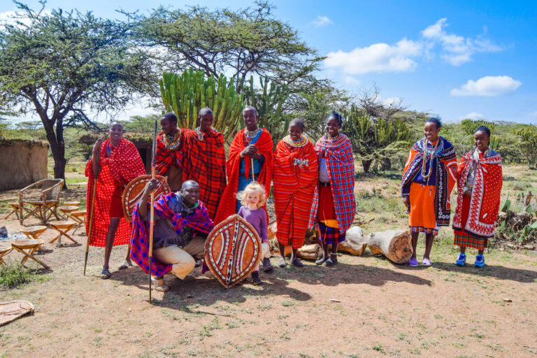 Maasai Tribe at Maji Moto Maasai Cultural Camp