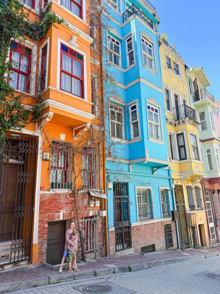 Colourful houses Balat