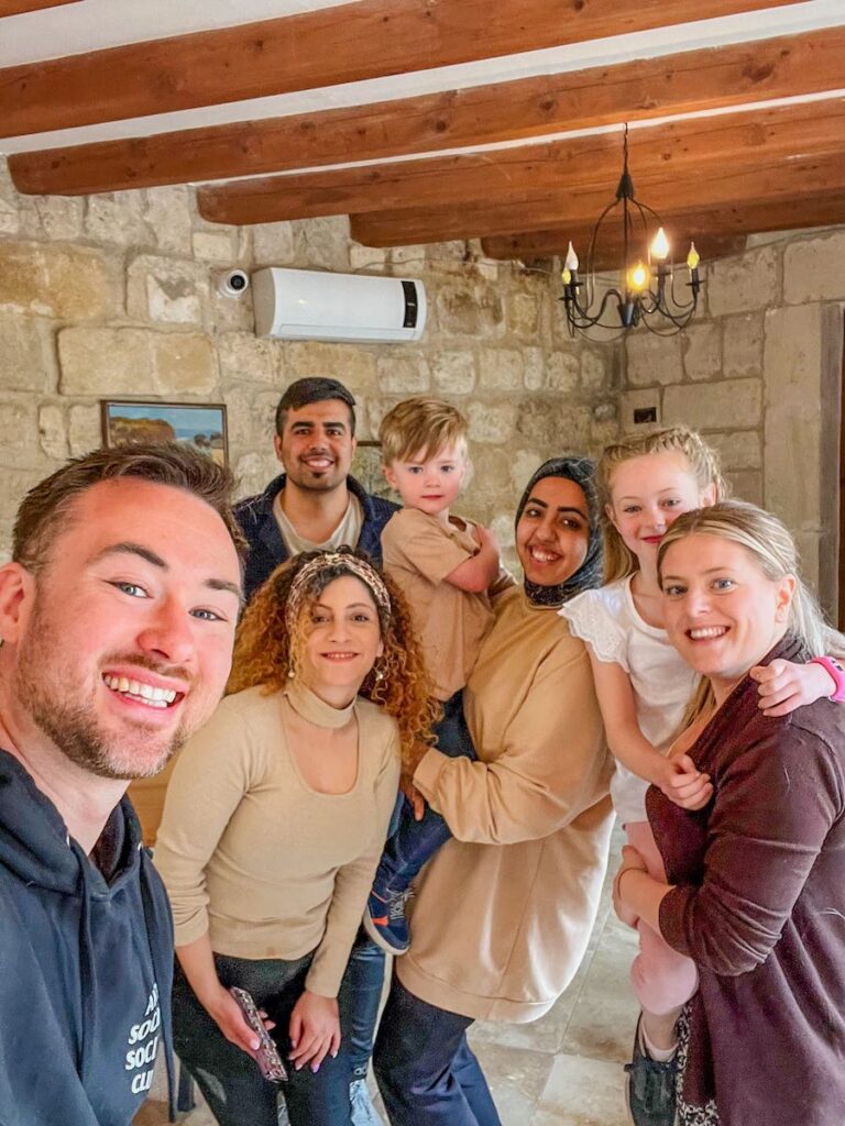 Friendly staff at Salkim Cave House